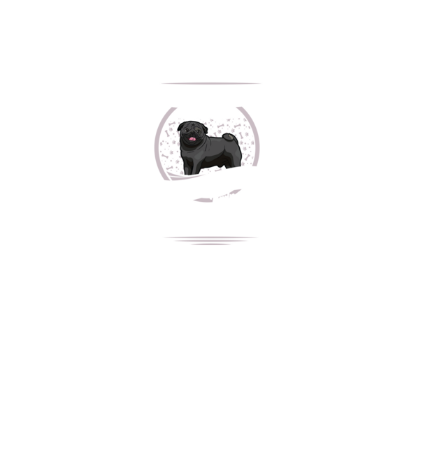 Toți sunt egali, dar numai cei mai buni devin stăpâni de mops lght model negru pe tricou