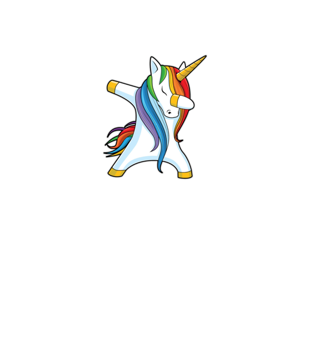 DAB Unicorn 2 model gri pe tricou