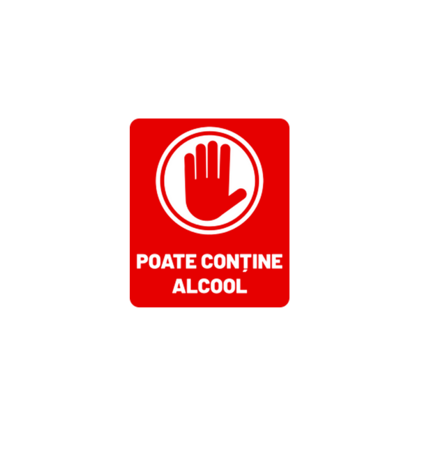 poate conține alcool model alb pe tricou