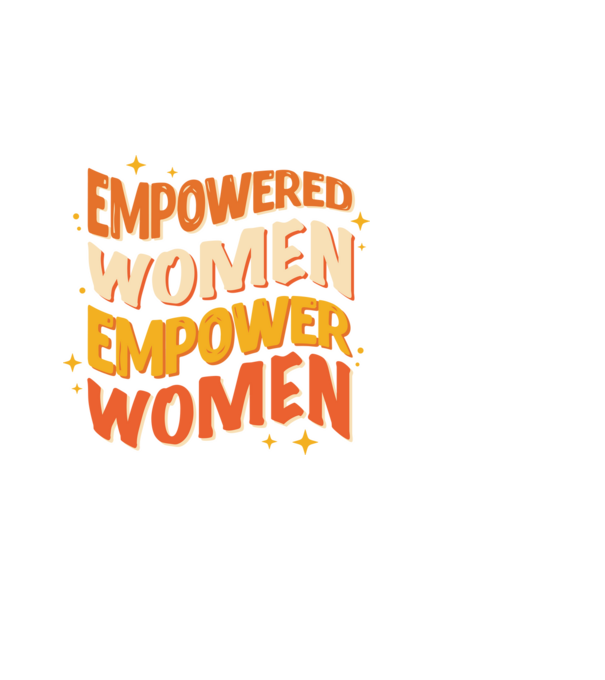 Empowered women empower women model negru pe tricou