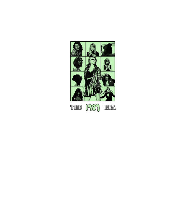 Taylor Swift ERAS green model turcoaz pe tricou