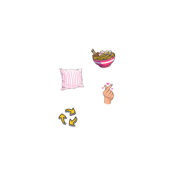 K-POP EAT SLEEP model negru pe tricou