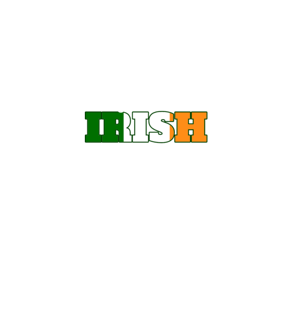 Everyone is irish flag model negru pe tricou