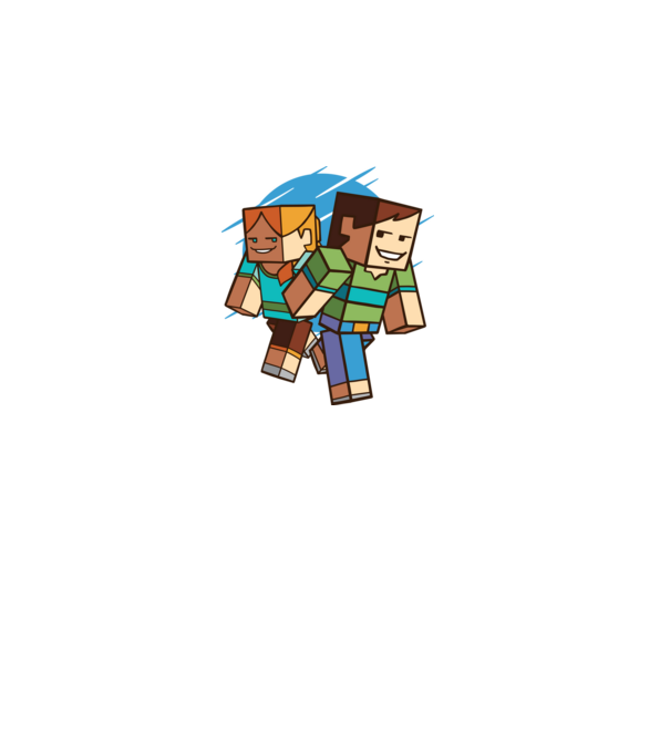 Minecraft model gri pe tricou