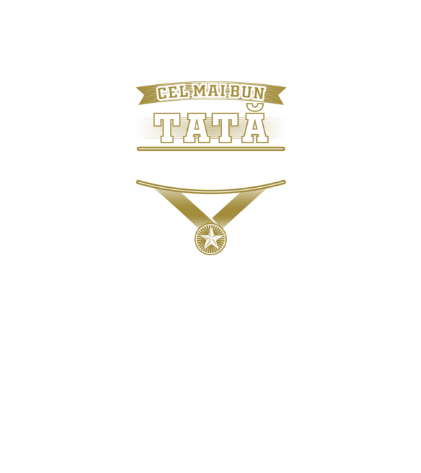 Cel mai bun tată tatuat model negru pe tricou