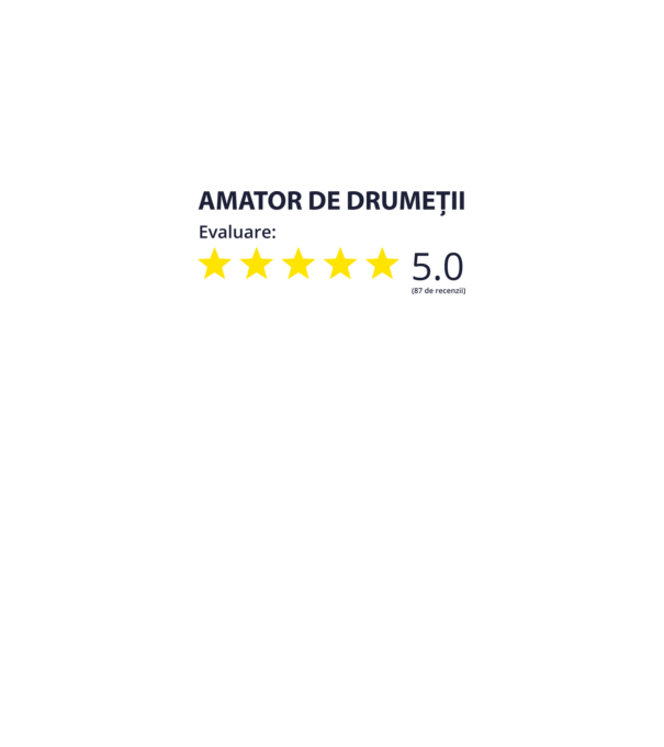 amator de drumeții evaluare model alb pe tricou