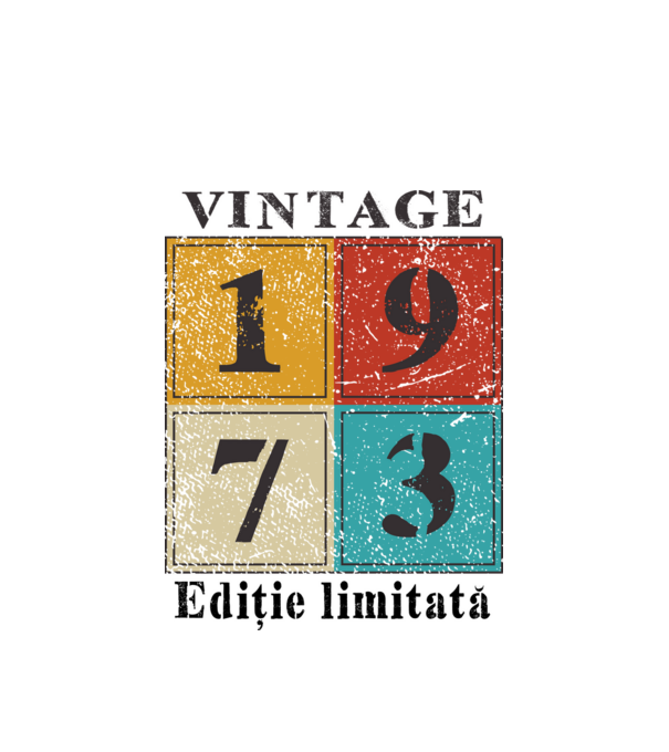 1973 - Ediție limitată model alb pe tricou