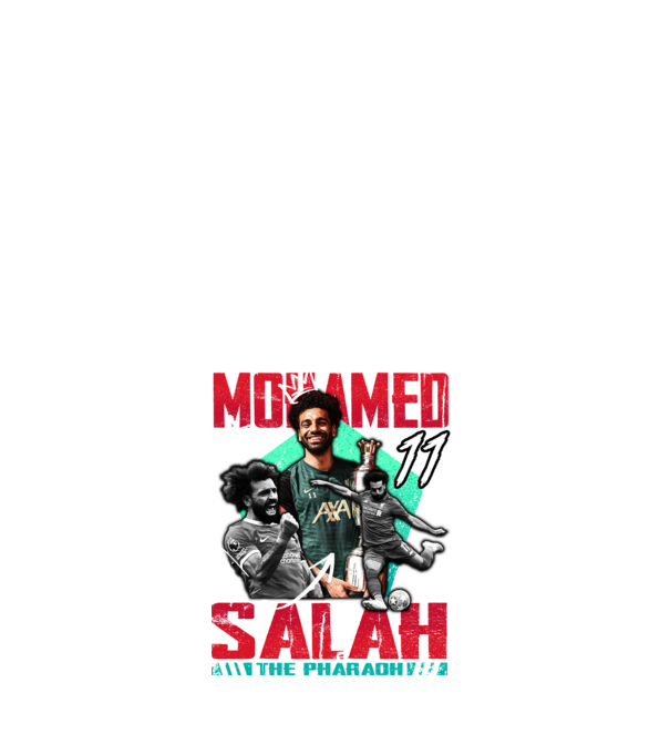 Salah tribute model alb pe tricou