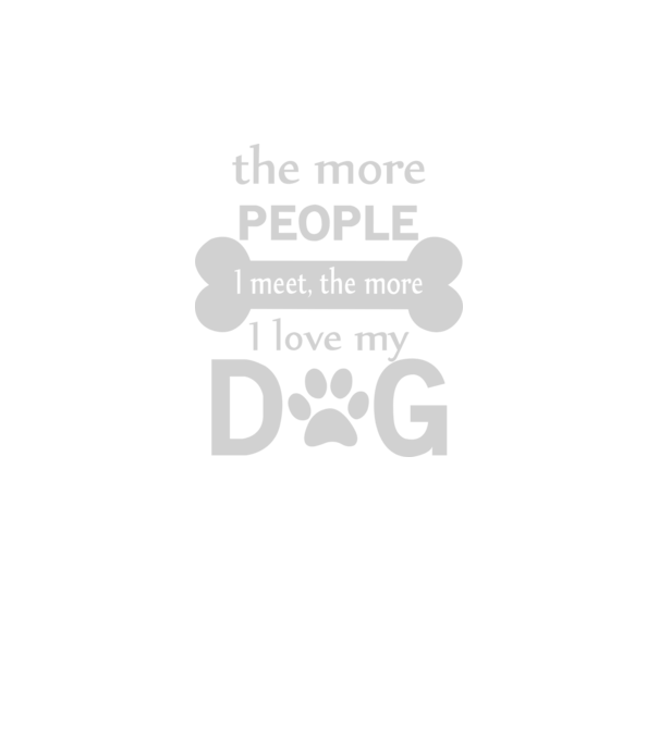 The more people i meet model verde neon pe tricou