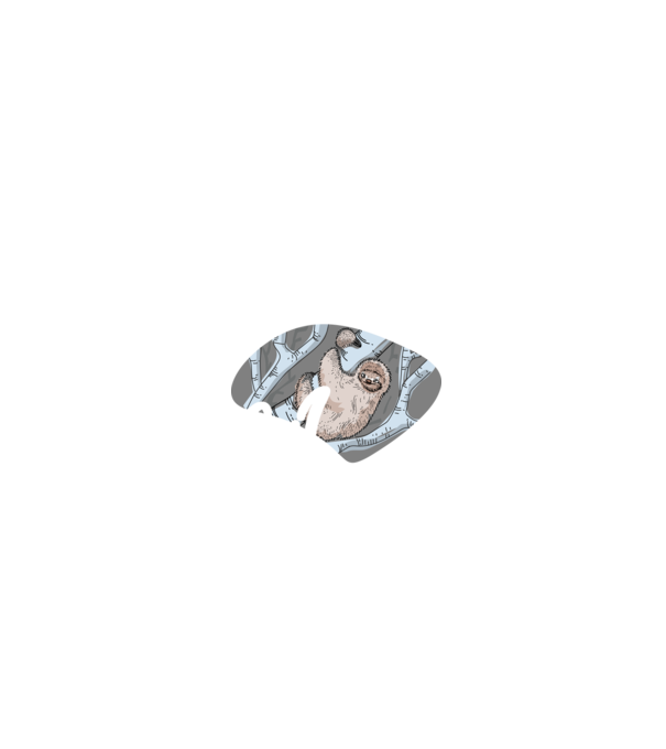 what does the sloth say model negru pe tricou
