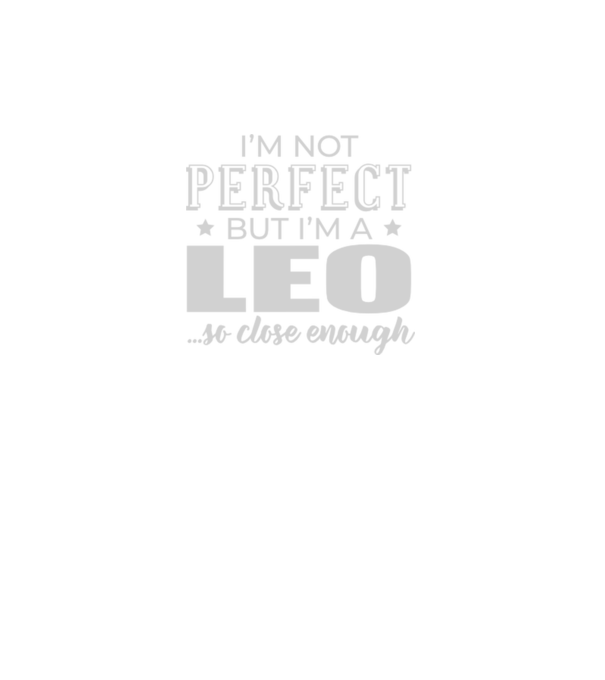 Not perfect, but LEO model negru pe tricou