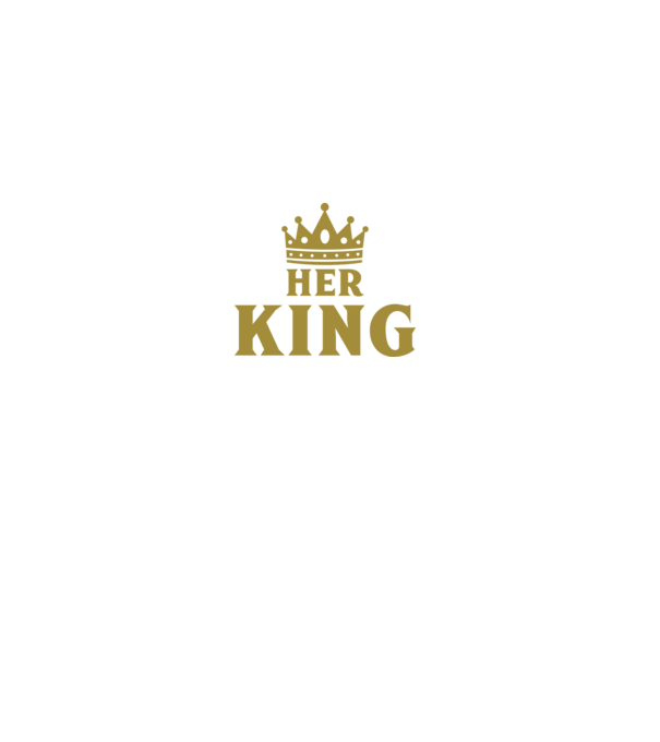 Her King model gri pe tricou