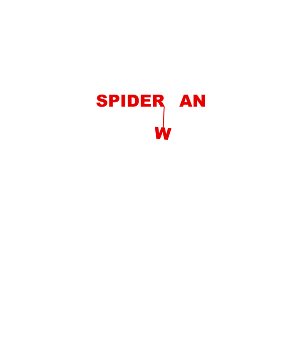 Spider wan model alb pe tricou