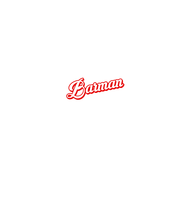 Cel mai bun BARMAN din lume model negru pe tricou