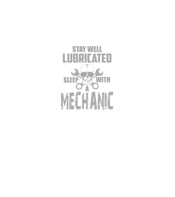 Stay well lubricated model negru pe tricou