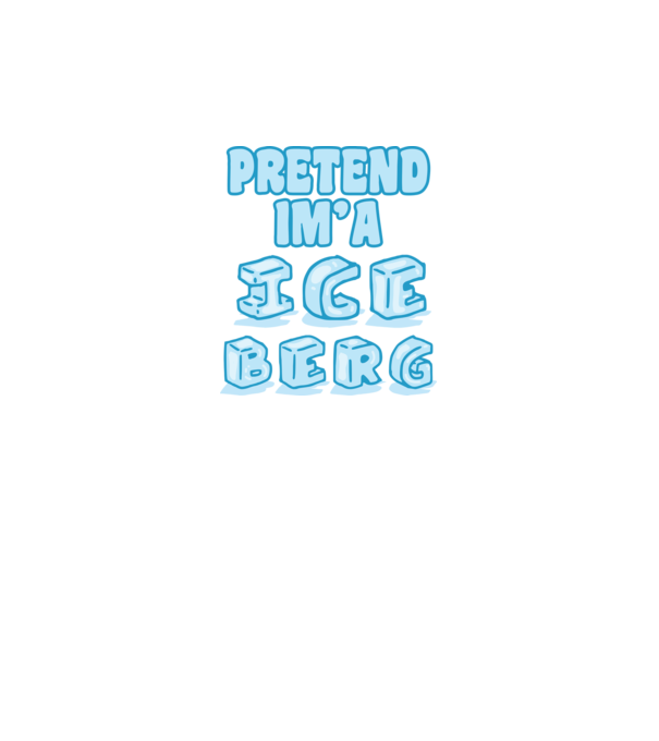Iceberg carnaval model gri pe tricou