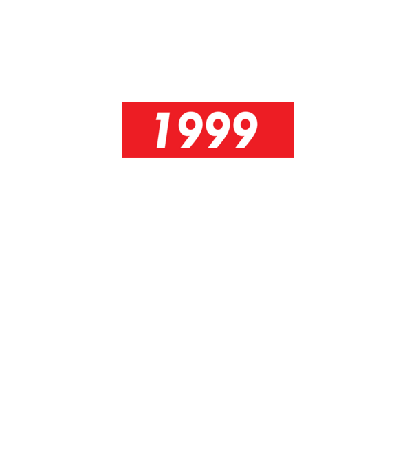 Supreme Birthday 1999 model negru pe tricou