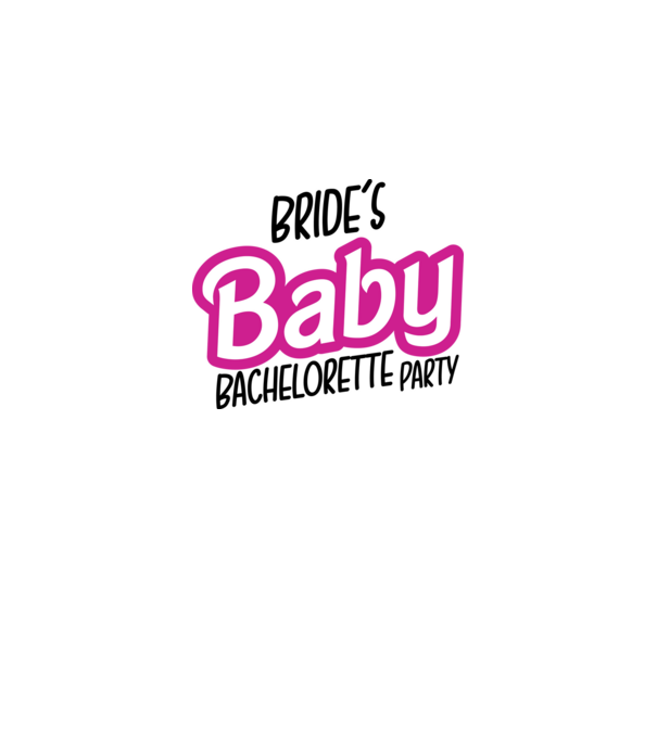 Bride Barbies baby model alb pe tricou