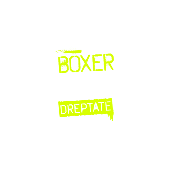 Sunt boxer, pentru a economisi timp, să reținem că am întotdeauna dreptate model negru pe tricou