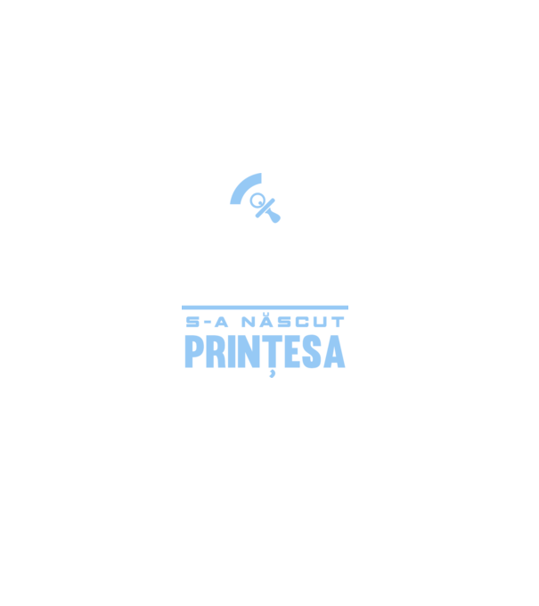 Misiune îndeplinită - s-a născut prințesa model negru pe tricou