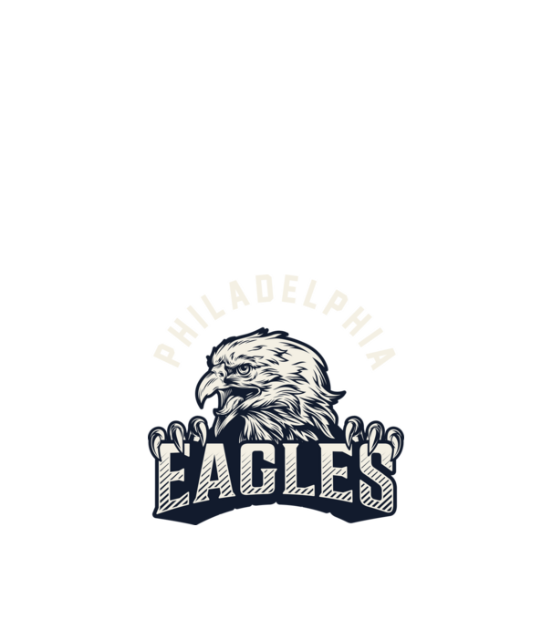 Philadelphia Eagles model nisipiu pe tricou