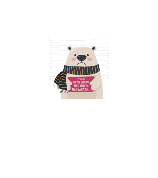 DearSanta model negru pe tricou