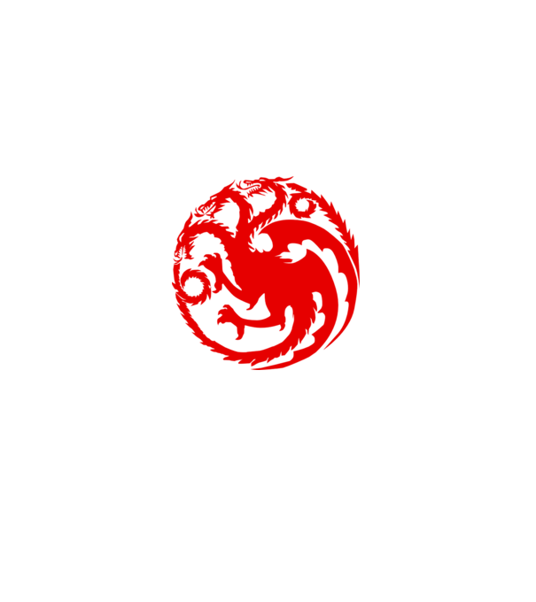 Targaryen model gri pe tricou