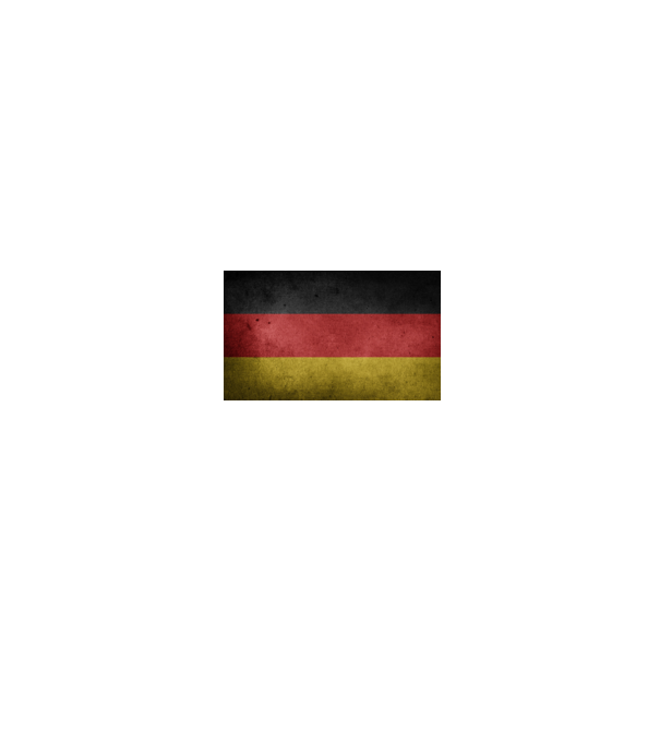 GERMANY model negru pe tricou