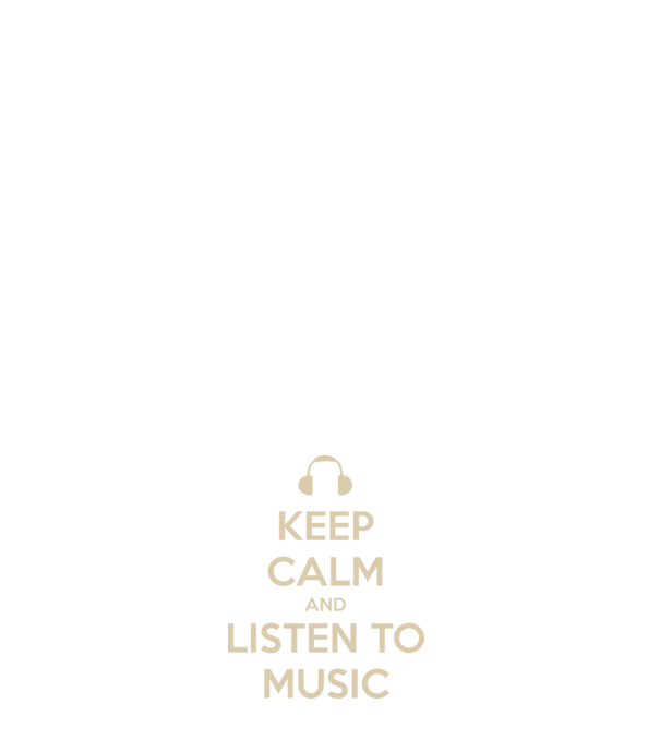 keep calm and listen to music model alb pe tricou