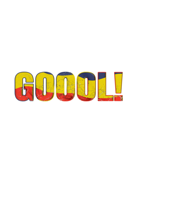 GOOOL model negru pe tricou
