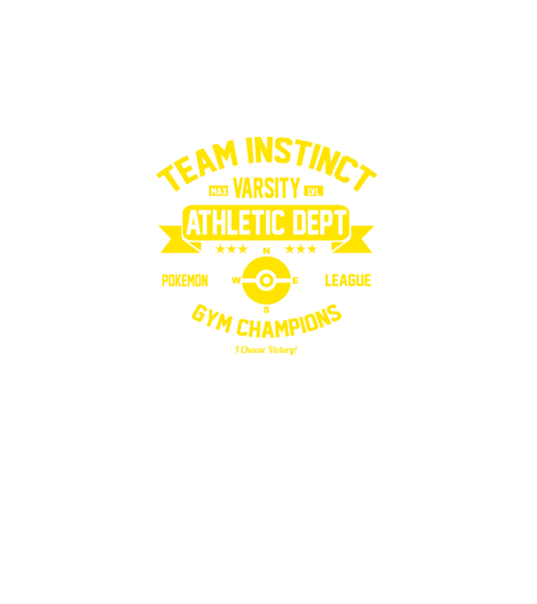 Team instinct champions model negru pe tricou