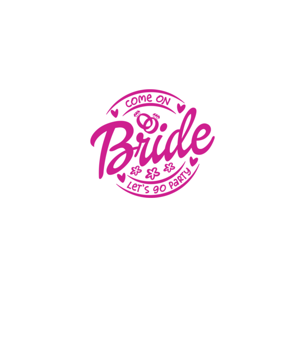 Bride Barbie lets go party model gri pe tricou