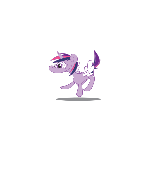 ugly my little pony model alb pe tricou