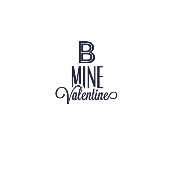 Be my Valentine! model alb pe tricou