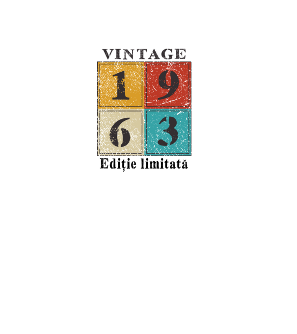 1963 - Ediție limitată model alb pe tricou