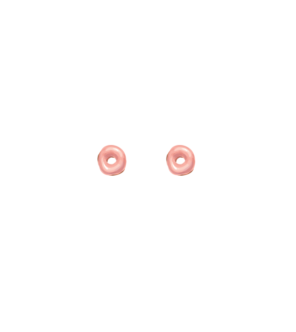 Donut titties model gri pe tricou