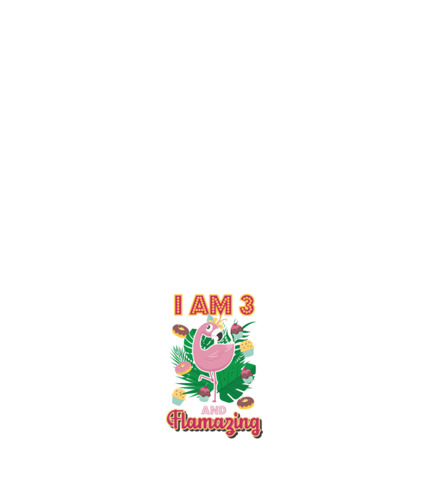 FLAMAZING Birthday 3 Years old model negru pe tricou