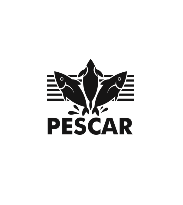 Pescar original model alb pe tricou