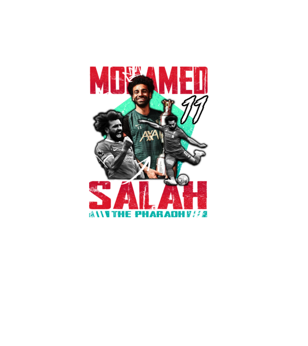 Salah tribute model negru pe tricou