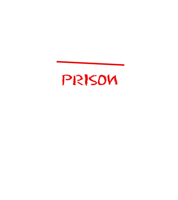 Back to prison - școală model negru pe tricou