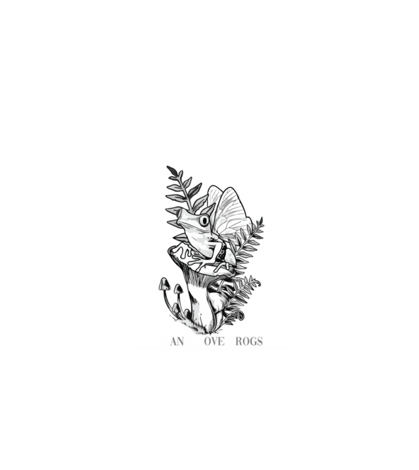 MILF man i love frogs model negru pe tricou