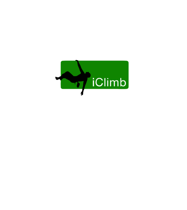 iClimb model alb pe tricou