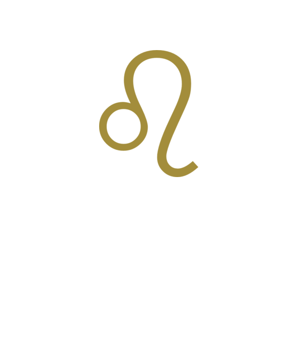Leo Horoscope model negru pe tricou