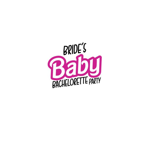 Bride Barbies baby model alb pe tricou