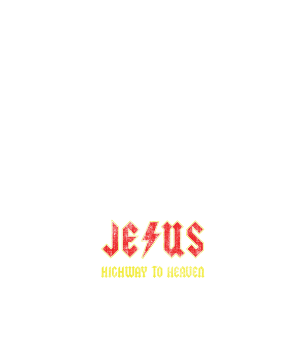 JESUS HIGHWAY TO HEAVEN model albastru închis pe tricou