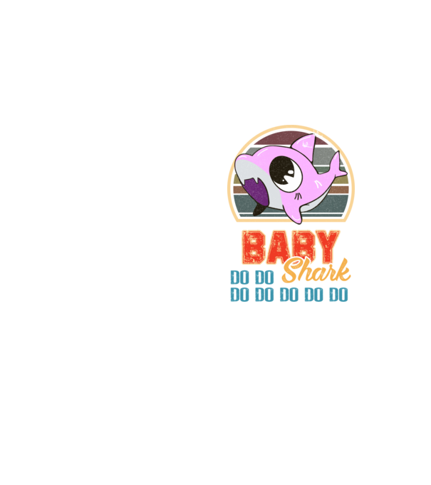 BabyGIRL shark model galben neon pe tricou