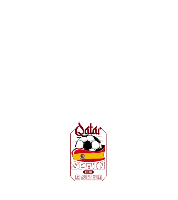 Qatar teams Spain model albastru închis pe tricou