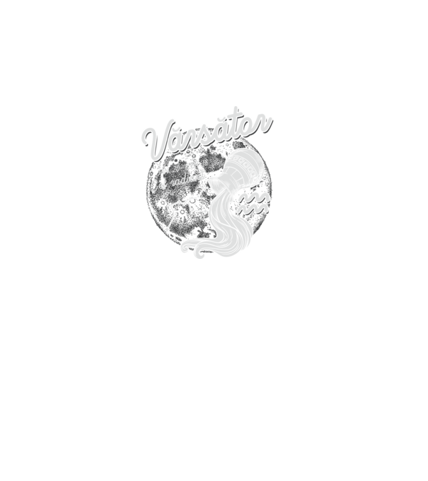 Zodiac bărbat VĂRSĂTOR retro model negru pe tricou