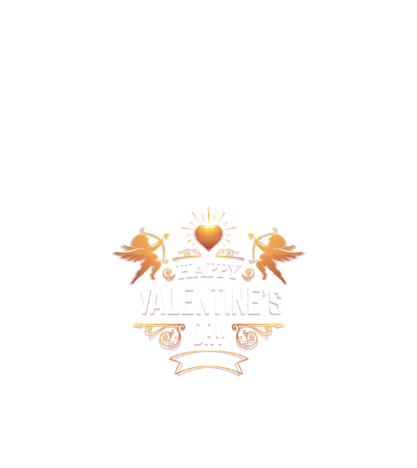 'Happy Valentine''s Day!' model negru pe tricou
