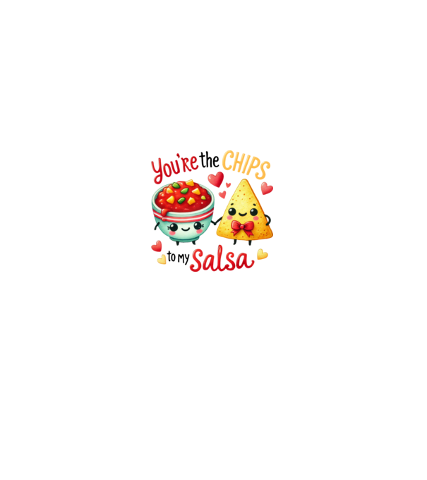 Chips to my Salsa model gri pe tricou